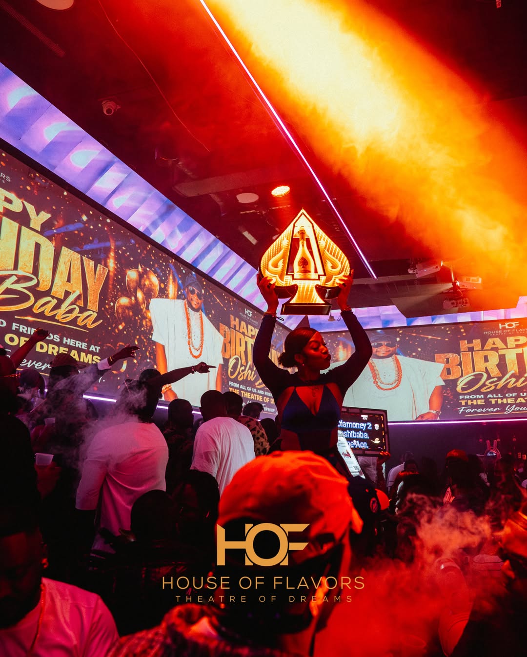 Dining at House of Flavors