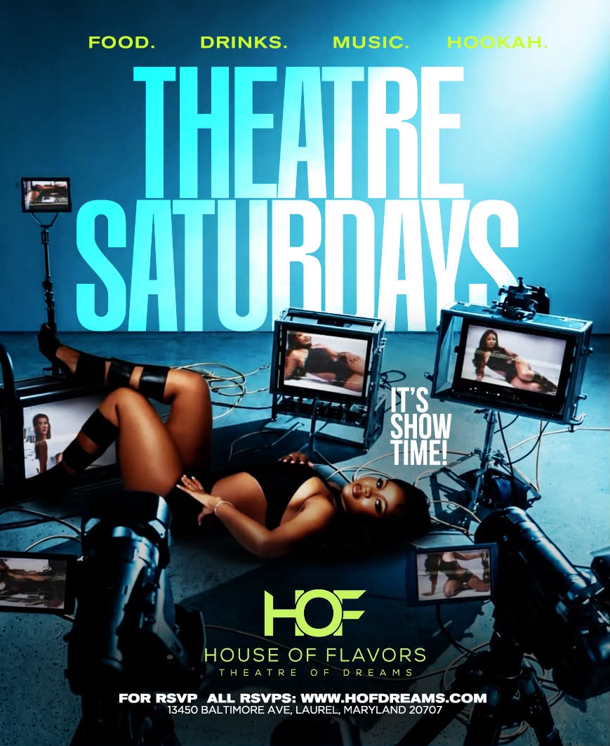 Theatre Saturdays event flyer